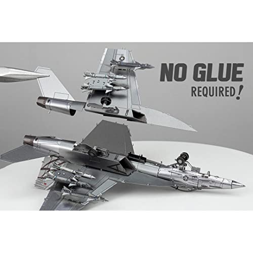 Metal Earth F/A-18 Super Hornet 3D Laser Cut Miniature Plane Kit