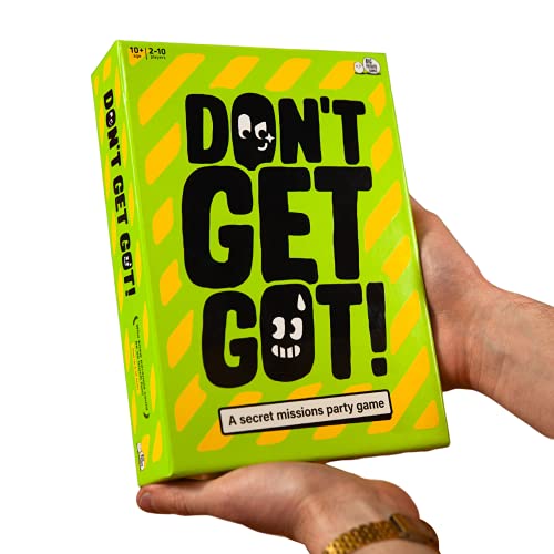 Don't Get Got: Award Winning Secret Missions Party Game For Adults and Family