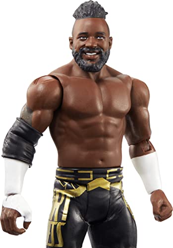 Mattel Basic Action Figure, Cedric Alexander, Posable 6-inch Collectible for Ages 6 Years Old & Up