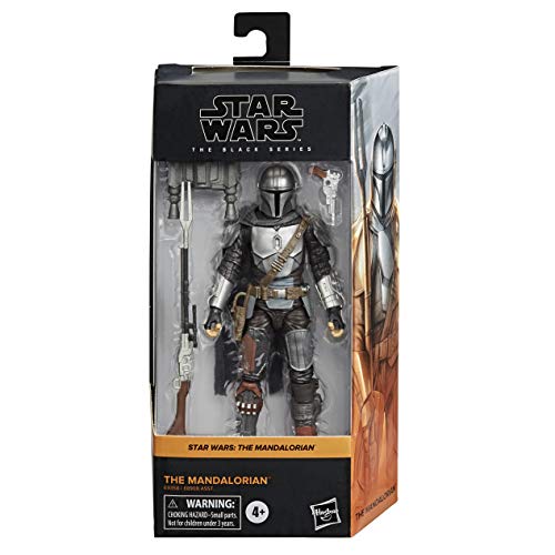 Star Wars The Black Series The Mandalorian Toy 6-Inch-Scale Collectible Action Figure, Toys For Kids Ages 4 and Up