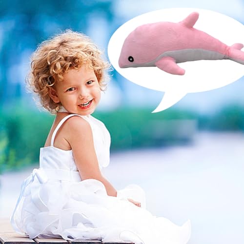 LabDip Dolphin Soft Toy, Dolphin Plush Toys, Children's Dolls Suitable For Gifts For Kids Fans Birthday Party Halloween Thanksgiving Suitable For Desk Sofa (30 cm)