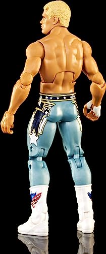 Mattel WWE Cody Rhodes Top Picks Elite Collection Action Figure, Articulation & Life-Like Detail, Interchangeable Accessories, 6-Inch, HKN60