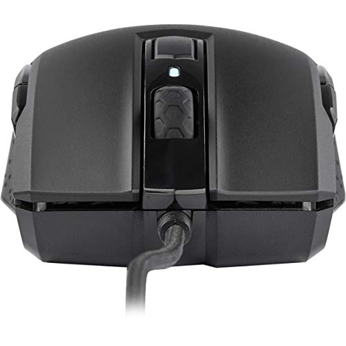 CORSAIR M55 RGB PRO Wired Ambidextrous Lightweight FPS Gaming Mouse – 12,400 DPI – 8 Programmable Buttons – iCUE Compatible – PC, Mac, PS5, PS4, Xbox – Black