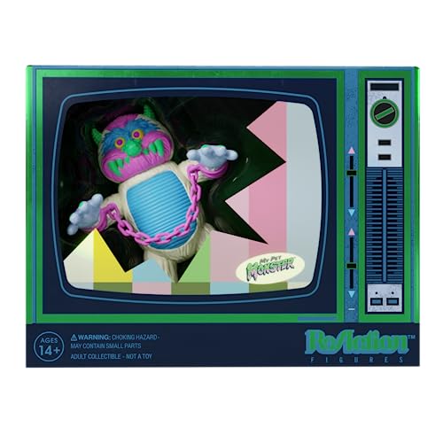 Super7 My Pet Monster: Pastel Glow TV Box Con Exclusive Reaction Figure