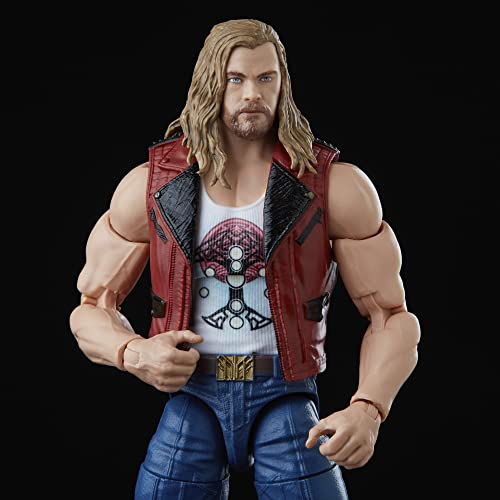 Marvel Hasbro Legends Thor: Love and Thunder Ravager Thor Action Figure 15-cm Collectible Toy, 1 Accessory, 1 Build-A-Figure Part, Multicolor (F1408)