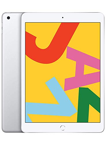 Apple iPad 10.2 (7th Gen) 128GB Wi-Fi - Silver (Renewed)