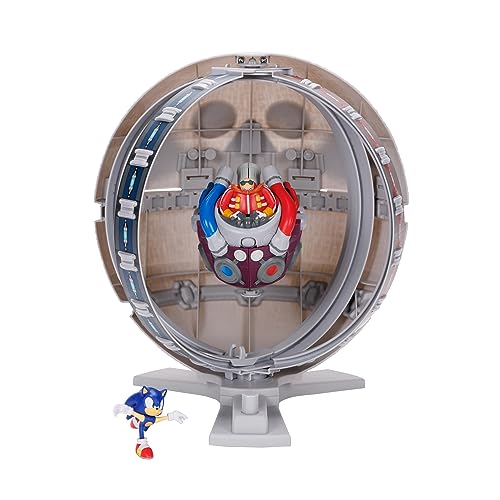 Sonic the Hedgehog Death Egg Playset with 2.5" Sonic Action Figure Included. Recreate Epic Battles From With This For Any Fan.