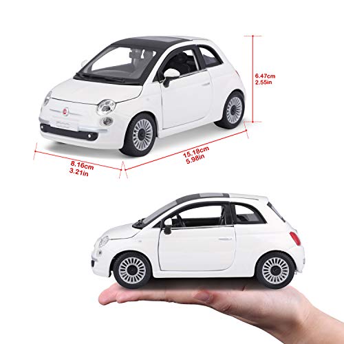 BBURAGO - FIAT 500 2007 1:24 (Assorted colours)