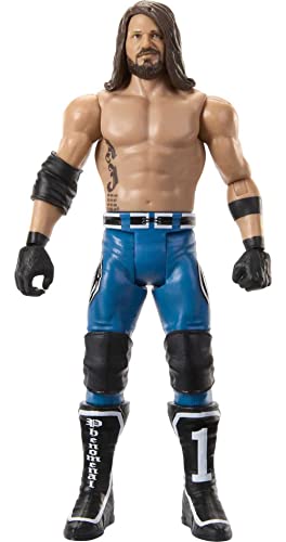 Mattel WWE Aj Styles Top Picks Action Figure, Collectible with 10 Points of Articulation & Life-Like Detail, 6-Inch