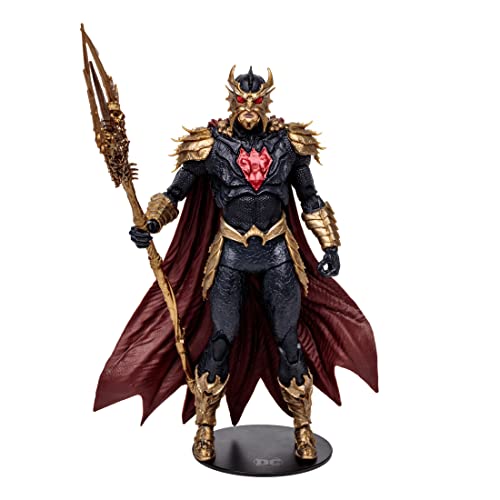 McFarlane Toys DC Direct Page Punchers Ocean Master 7-Inch Action Figure - Incredibly Detailed Rival of Aquaman with Ultra Articulation, Trident, Comic, and Collectible Art Card