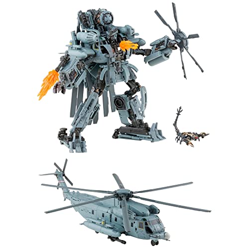 Hasbro Transformers Movie Masterpiece MPM-13 Blackout and Scorponok Action Figures, Gray,(F3094)