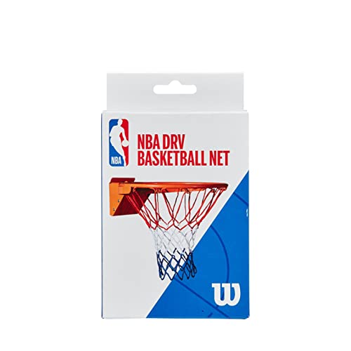 Wilson NBA DRV Basketball Nets, Red/White/Blue