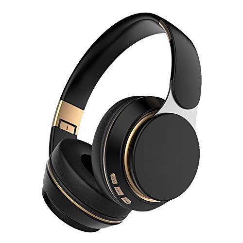 Bluetooth Headphones Over Ear,Bluetooth 5.0 Wireless Headphones 3 Types of Connection,Foldable Lightweight Headphones with Microphone HiFi Stereo Sound Suitable for Mobile Phones/Tablets/Computers etc