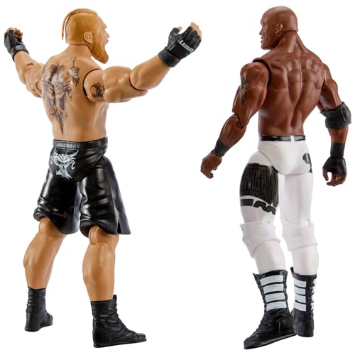 WWE Action Figure 2-Pack Championship Showdown Battle Pack with WWE Championship Title, HTW05