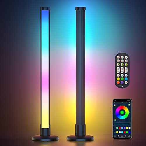bedee Smart Light Bar, Smart LED Light Bars, Smart Flow Light Bars RGB Ambient Lighting, Smart Gaming Lamps LED TV Backlights, Bluetooth Colour Changing Light Bars for PC, TV, Room, Entertainment