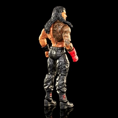 Mattel WWE Roman Reigns Elite Collection Action Figure with Accessories, Articulation & Life-Like Detail, Collectible Toy, 6-Inch, 4 UK, HKN98