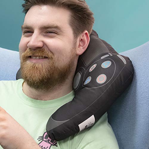 Paladone PlayStation Controller Cushion - Gamer Neck Pillow 45cm x 32 cm