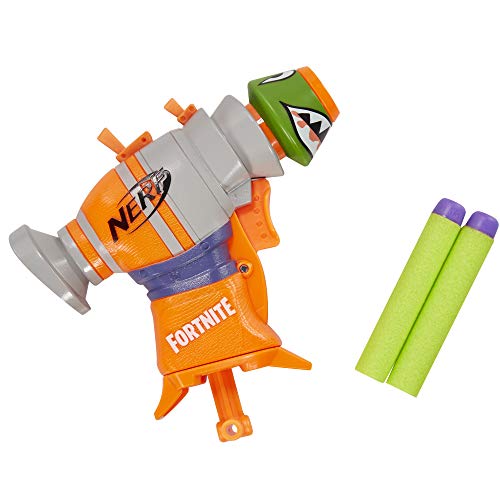 Nerf Fortnite RL MicroShots Dart-Firing Toy Blaster and 2 Official Elite Darts For Kids, Teens, Adults