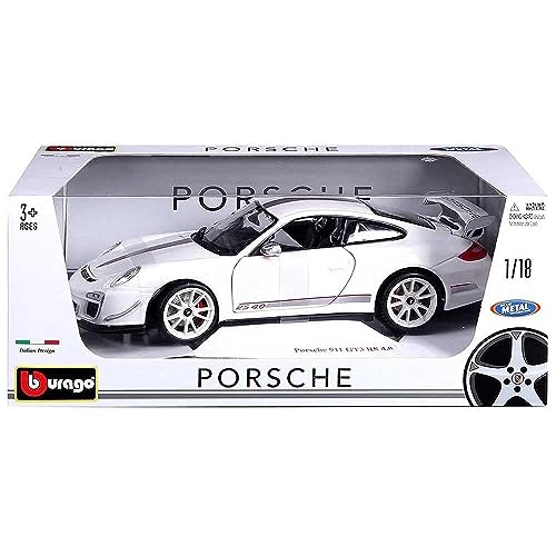 Bburago 1:18 Scale Plus Porsche GTS RS 4.0 Model Car - Assorted Colours