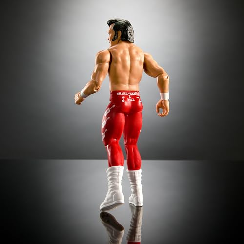 Mattel WWE Action Figure, 6-inch Collectible Honky Tonk Man with 10 Articulation Points & Life-Like Look