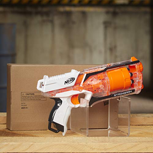 NERF E5753 Strongarm Clear Foam Blaster, One Size