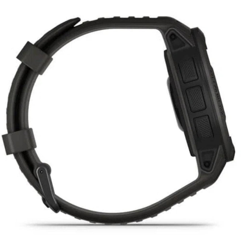 Garmin Instinct 2 SOLAR, Rugged GPS Smartwatch, Built-in Sports Apps and Health Monitoring, Solar Charging and Ultratough Design Features, Graphite