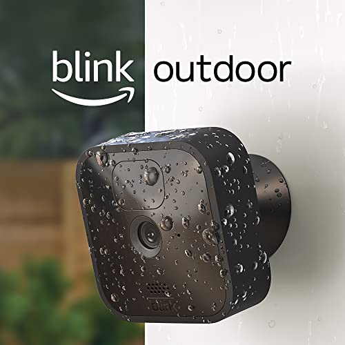 Blink Outdoor with two-year battery life | Wireless HD smart security camera, motion detection, Alexa enabled, Blink Subscription Plan Free Trial | 1-Camera System