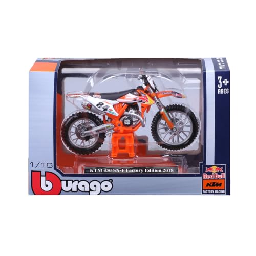 KTM 450 Rally [ Bburago 51072] Factory Racing Team 1 18 Die Cast, Sorted