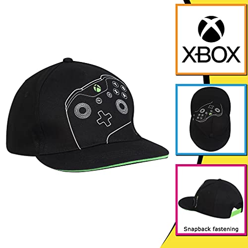 Xbox Controller Baseball Cap, Kids, One Size, Black, Official Merchandise