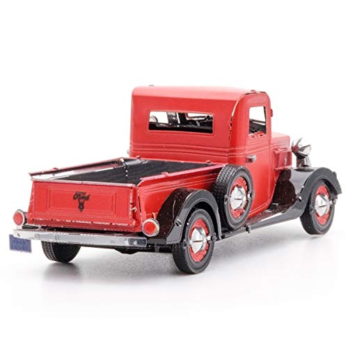 Fascinations Metal Earth 1937 Ford Pickup 3D Metal Model Kit Bundle with Tweezers