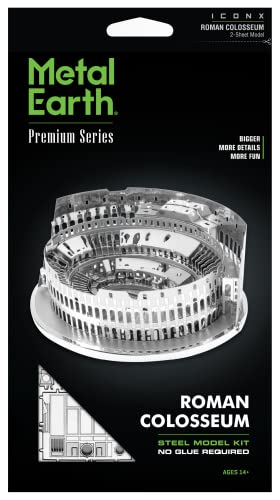 Fascinations ICONX Roma Colosseum Ruin 3D Metal Model Kit