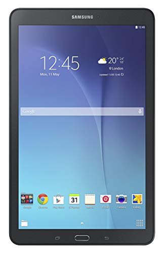 Samsung SM-T560NZKABTU Galaxy Tab E 9.6 Inch Wi-Fi Tablet, (Black), (Intel Quad-Core 1.3 GHz, 1.5 GB RAM, 8 GB ROM, Android 4.4), UK Version (Renewed)