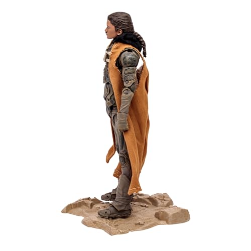 McFarlane Toys Dune: Part Two Chani 7-Inch Action Figure - Incredibly Detailed Fremen Warrior with Ultra Articulation, Crysknife, and Collectible Art Card