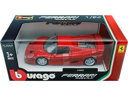 Tobar 1:24 Scale Ferrari F50 Model Car-Assorted color