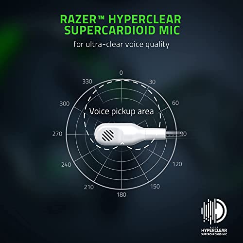 Razer Kaira Pro - Wireless Headset for Xbox Series X and Mobile Xbox Gaming (TriForce Titanium 50 mm Drivers, HyperClear Supercardioid Mic, Dedicated Mobile Mic) Mercury White