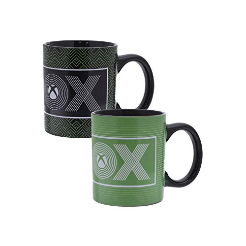 Paladone PP8381XB Xbox Logo Heat Change Mug - Officially Licensed Merchandise, Multicolor