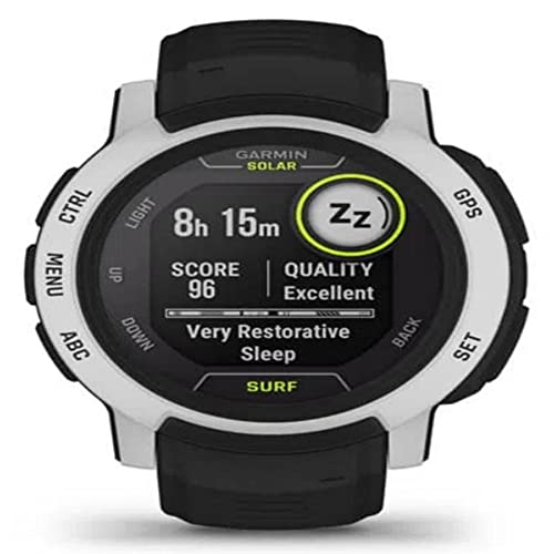 Garmin Instinct 2 SOLAR SURF, Rugged Surf Smartwatch with Tide Data, Dedicated Surfing Activity Features and Solar Charging, Bells Beach