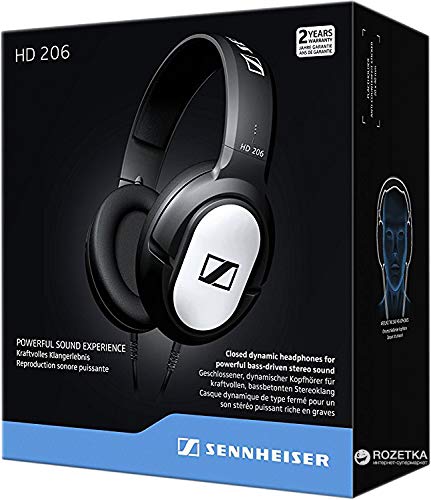 Sennheiser HD 206 Headphone Black HD 206