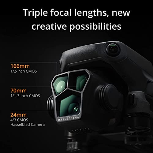 DJI Mavic 3 Pro Cine with the DJI RC Pro (high-bright screen), Flagship Triple-Camera Drone, Tri-Camera Apple ProRes Support with 1TB of storage, Three Intelligent Flight Batteries and more