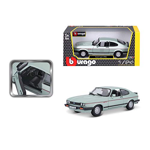 Bburago 15621093BL Ford 1:24 Capri (1982), Green