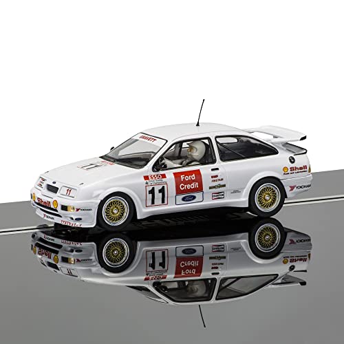 Scalextric C3781 Robb Gravatt Ford BTCC Sierra RS500-Robb Gravett, Brands Hatch 1990" Car