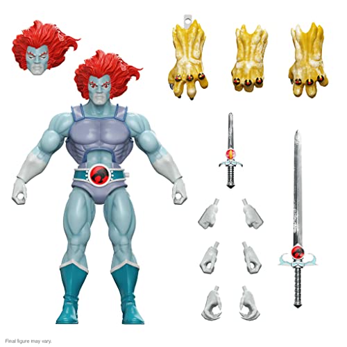 SUPER7 Thundercats Ultimates: Lion-O Hook Mountain Ice Con Exclcusive Figure