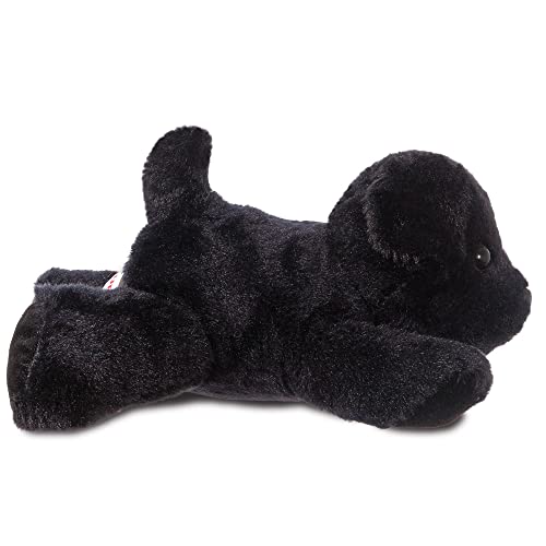 AURORA World 60467 MiYoni Tots Tabby Cat Plush Toy (Orange) &, 31295, Mini Flopsies Blackie Black Labrador Dog, 8in, Soft Toy, 8"