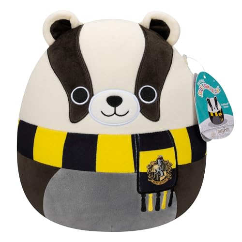 Squishmallows Original 10-Inch Harry Potter Hufflepuff Badger Medium-Sized Plush