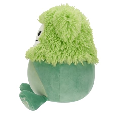 Squishmallows Bren-Green Bigfoot 7.5" Add Squad, Ultrasoft Stuffed Animal Toy, Official Kellytoy Plush