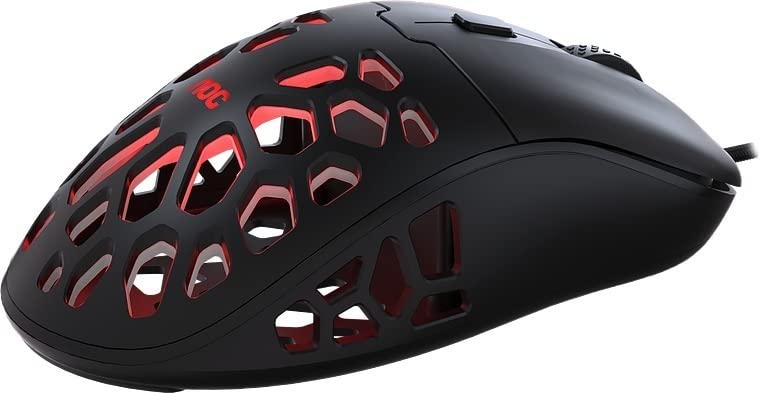AOC GM510B Wired Gaming Mouse 16000 DPI Black