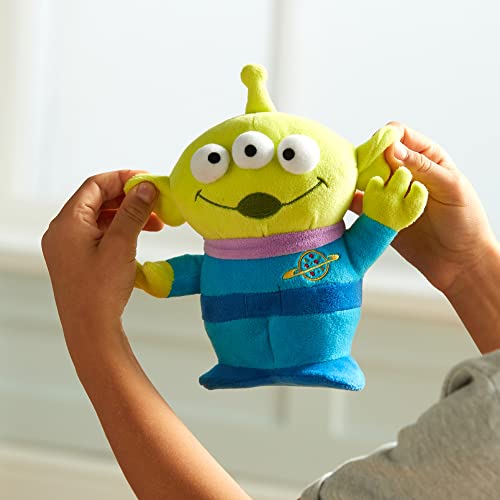 Disney Store Official Alien Mini Bean Bag, Toy Story, 20cm/7”, Plush Cuddly Character with Embroidered Details, 3D Eyes and Soft Feel Finish - Suitable for Ages 0+