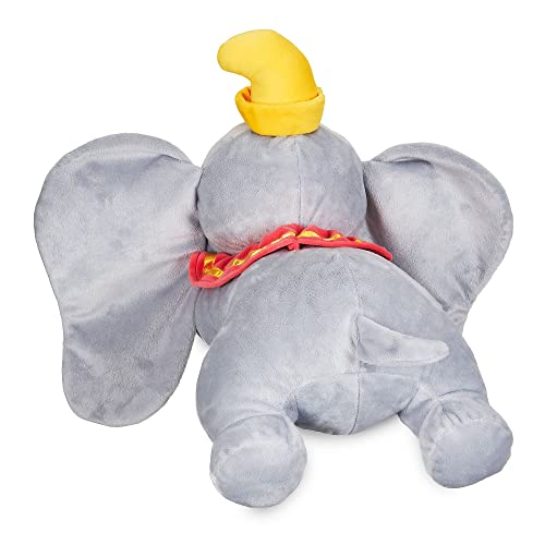 Disney Store Official Dumbo Medium Soft Toy for Kids, 44cm/17”, Plush Cuddly Classic Character, Baby Elephant with Iconic Hat, Embroidered Details and Soft Feel Finish