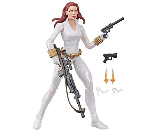 Marvel Legends Series Action Figure Black Widow White Suit Deadly Origin 15 cm