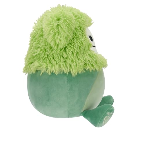 Squishmallows Bren-Green Bigfoot 7.5" Add Squad, Ultrasoft Stuffed Animal Toy, Official Kellytoy Plush